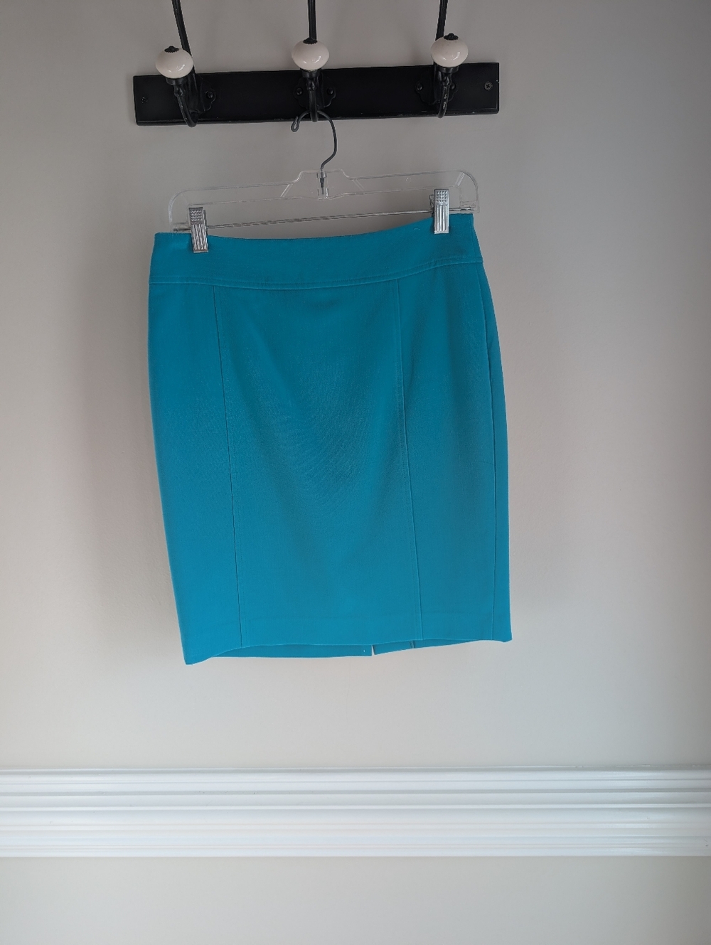 Loft Blue/Green Pencil Skirt